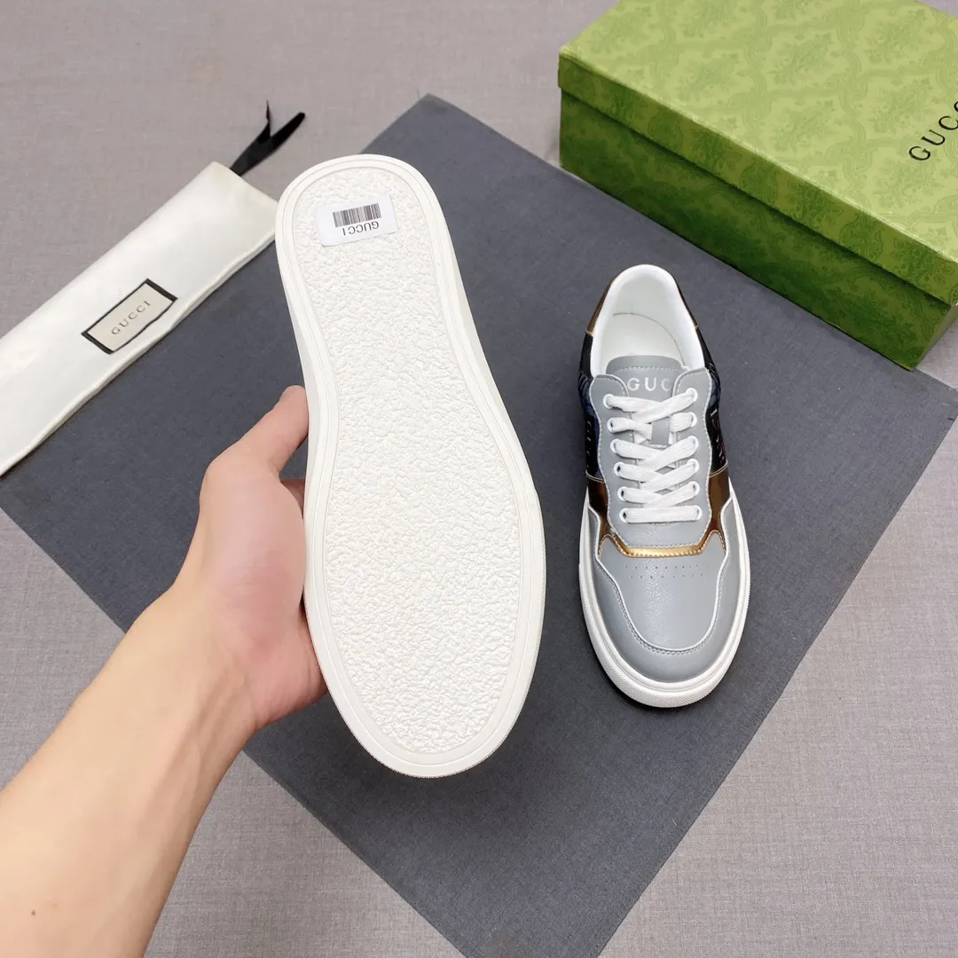 p380 【GUCCI】Gucci men’s casual shoes are absolutely popular 🔥The ultimate matching item for handsome men! The charm of super texture is irresistible, the main recommendation, the flower leather color is bright! The upper is made of high-quality fabrics, the leather lining is used for the feet, and the wear-resistant rubber sole is noble and elegant! Extremely comfortable🎁🎁You can be as handsome as you want💪 Size 38-44! No. 061